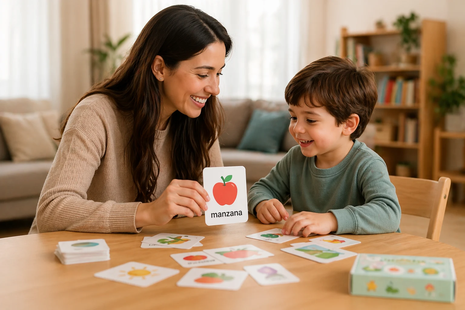Actividad para conversar y comunicarse en casa