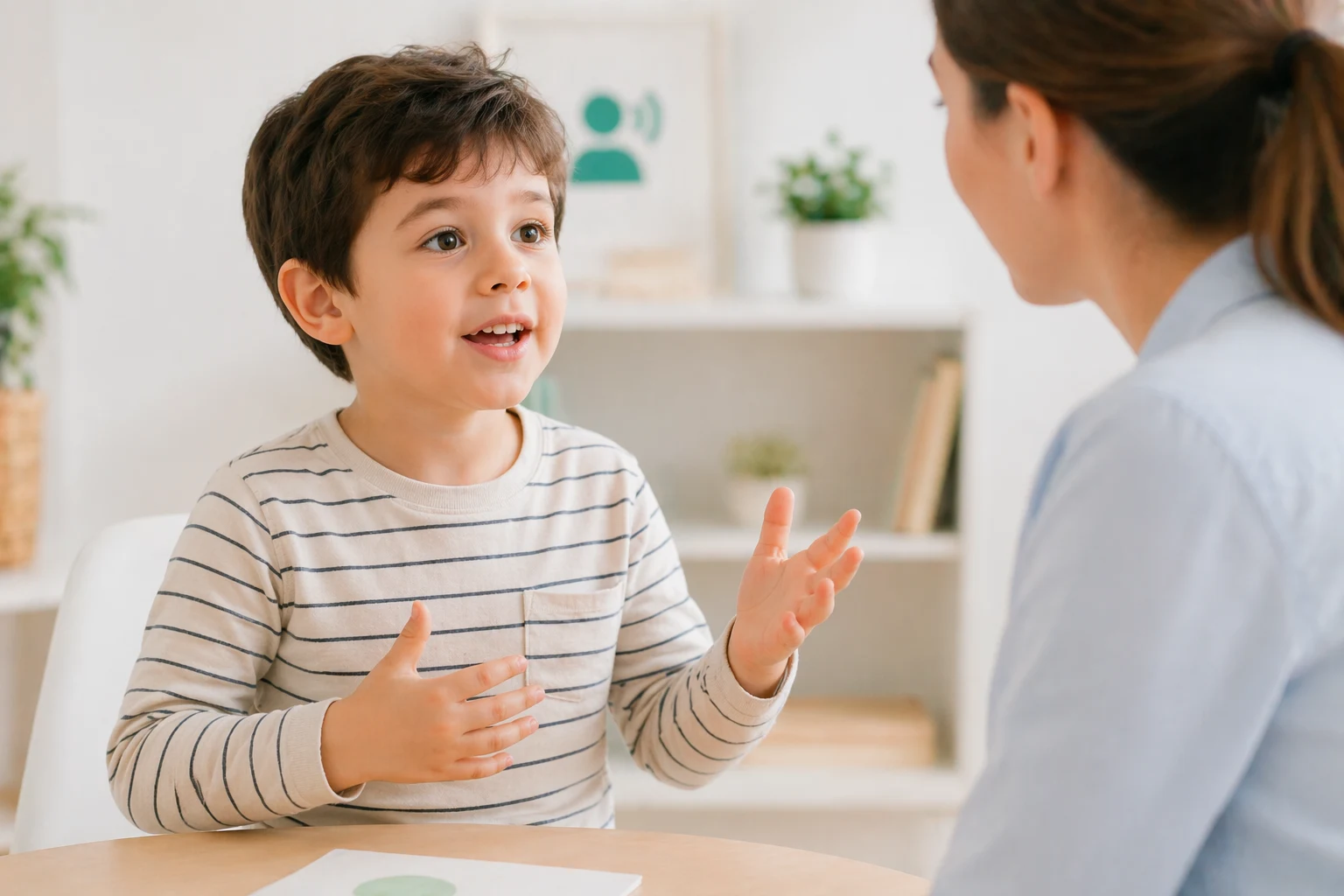 Actividad para expresarse con palabras y frases